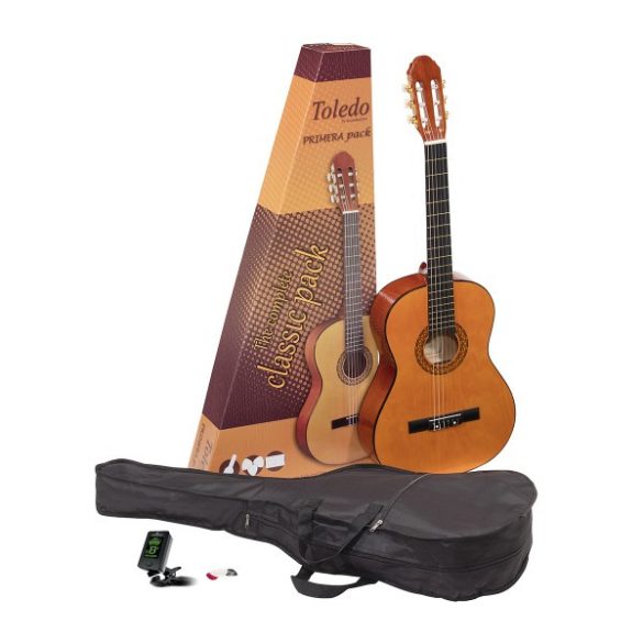 Toledo Primera gp44nt  klasszikus gitar pack