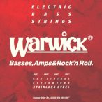   WARWICK BASSZUSHÚRKÉSZLET M4 ROZSDAMENTES ACÉL .045 .065 .085 .105