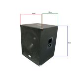 Thunder PRO-18SUB 500/1000W (18″) 8 Ohm PASSZÍV mélyláda