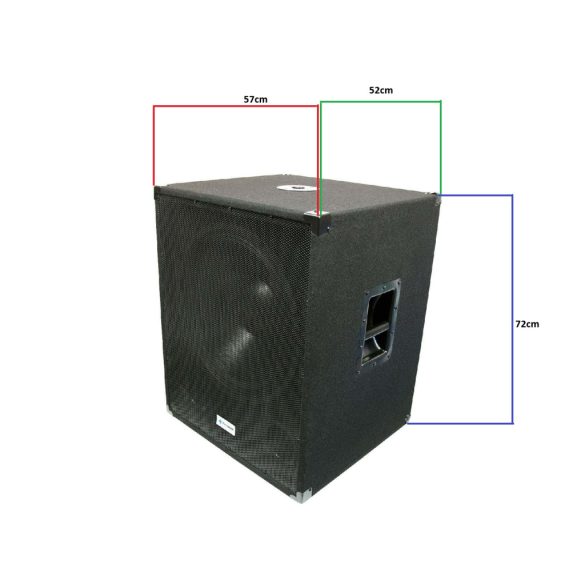 Thunder PRO-18SUB 500/1000W (18″) 8 Ohm PASSZÍV mélyláda