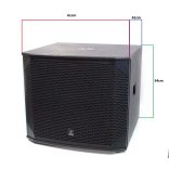 Thunder EK-18SA 700/1400W (18″) aktív mélyláda