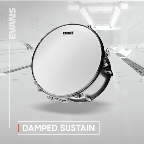 Evans EPP-G2HDD-F G2 Clear Fusion with HD Dry Snare Batter Dobbőr szett
