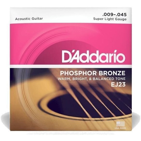 D'Addario EJ23 Akusztikus gitárhúr készlet