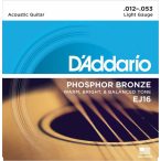 D'Addario EJ16 Akusztikus gitárhúr készlet
