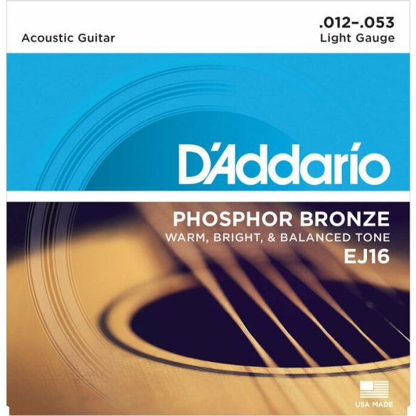 D'Addario EJ16 Akusztikus gitárhúr készlet