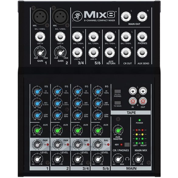 Mackie mix 8