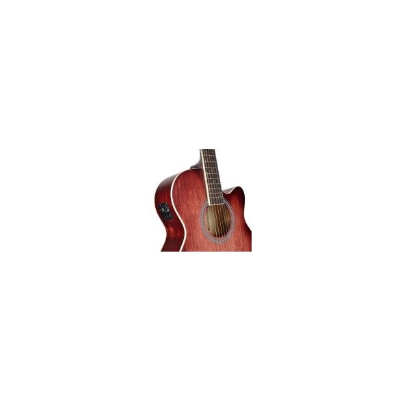 SAGUARO-HW-CE RD - Hand wiped cutaway akusztikus gitár előerősítővel