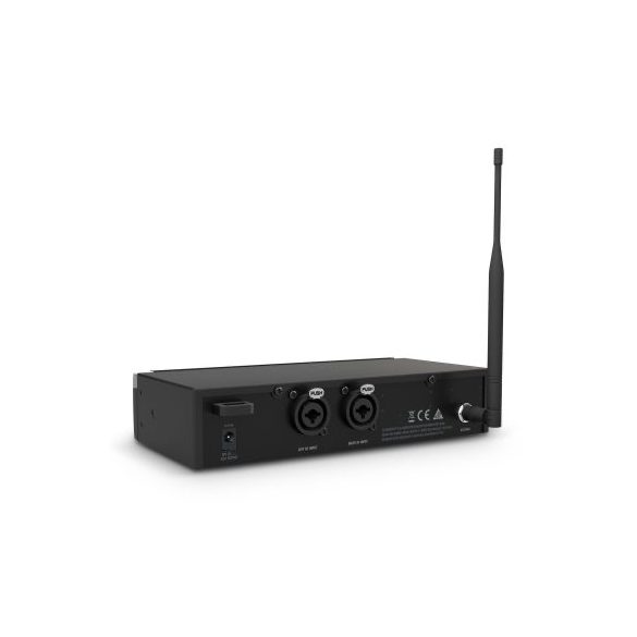 LD Systems U505 IEM In-Ear fülmonitor készlet 96 sáv, monó/sztereó üzemmód, 584 -608 MHz