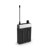 LD Systems U505 IEM In-Ear fülmonitor készlet 96 sáv, monó/sztereó üzemmód, 584 -608 MHz