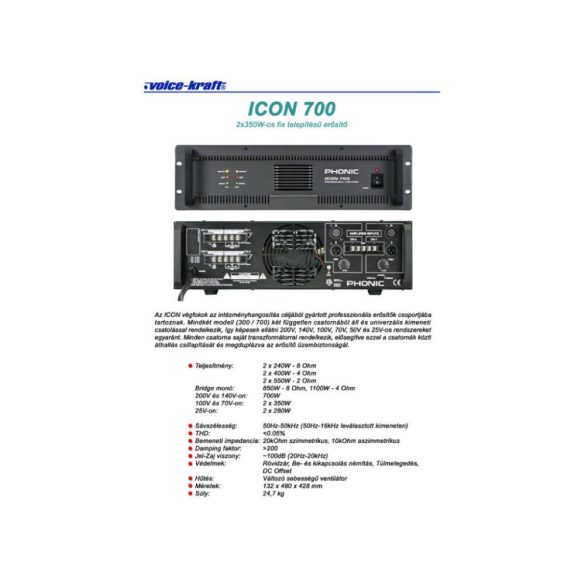 Phonic ICON700