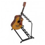 GUITTO GITÁRÁLLVÁNY 5 GITÁRHOZ, ÁLLÍTHATÓ