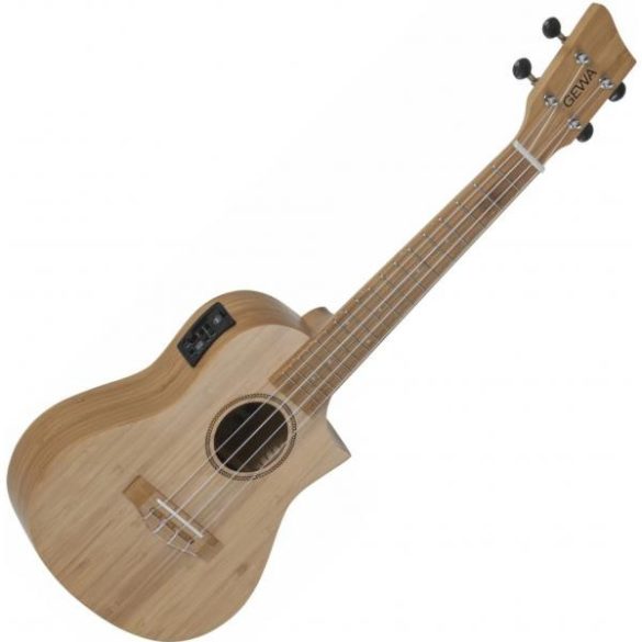 Manoa  elektro akusztikus bambusz ukulele