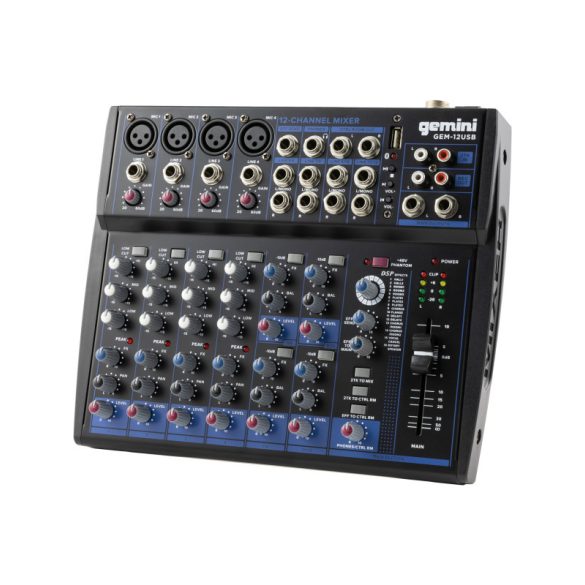 GEMINI GEM-12USB Keverő effektekkel