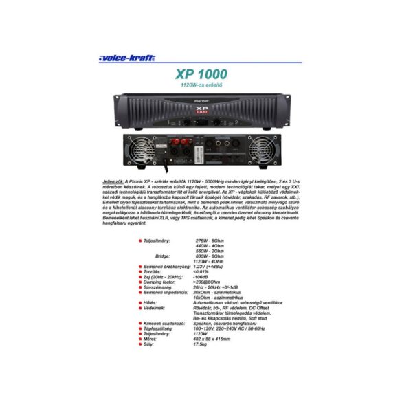 Phonic XP 1000