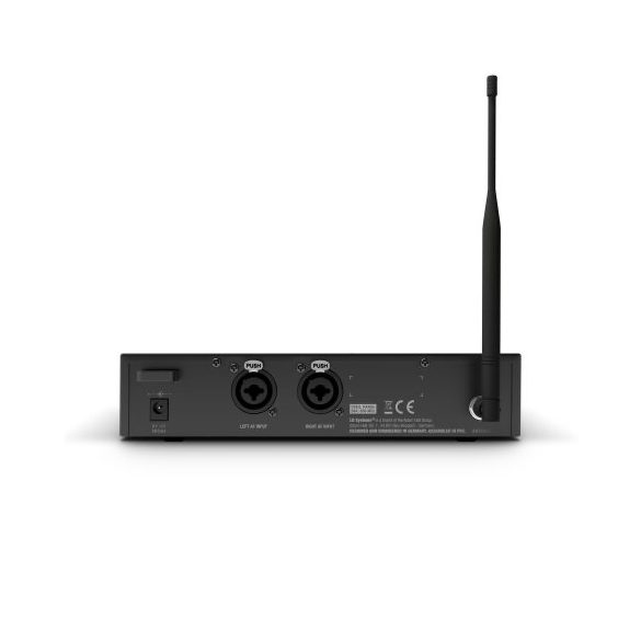 LD Systems U305 IEM In-Ear fülmonitor készlet 12 sáv, monó/sztereó üzemmód, 584 -608 MHz